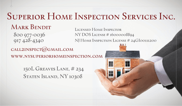 An employee at Superior Home Inspection Services - Staten Island